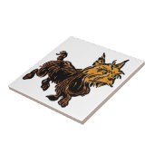 ヴィンテージ魔法使いオズ、かわいい子犬トト タイル (側面)