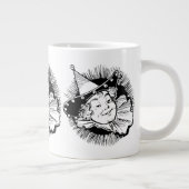 ヴィンテージ魔法使いオズ、ウーマンチキンポートレート ジャンボコーヒーマグカップ (右)