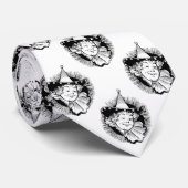 ヴィンテージ魔法使いオズ、ウーマンチキンポートレート ネクタイ (ロール)