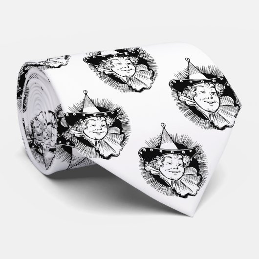 ヴィンテージ魔法使いオズ、ウーマンチキンポートレート ネクタイ (ロール)