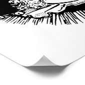 ヴィンテージ魔法使いオズ、ウーマンチキンポートレート ポスター (角)