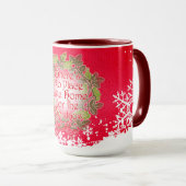 ヴィンテージ魔法使いオズ・クリスマスコーヒーマグ マグカップ (正面右)