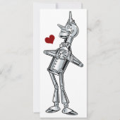 ヴィンテージ魔法使いオズ，ティンマンハート誕生日パーティー 招待状 (正面)