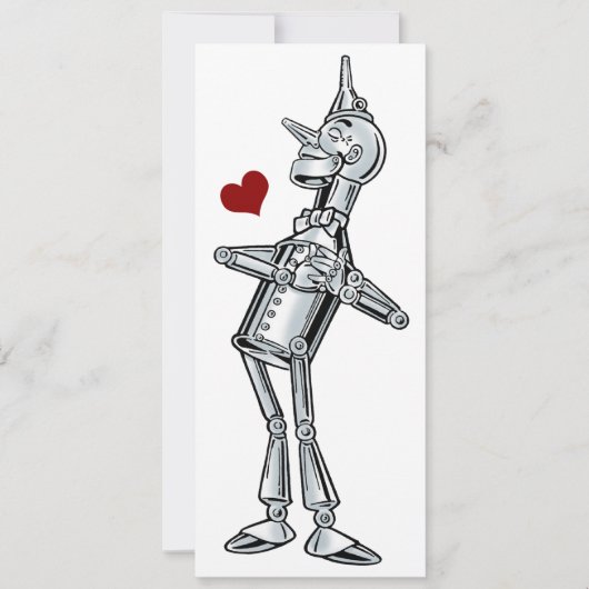 ヴィンテージ魔法使いオズ,ティンマンハート誕生日パーティー 招待状 (正面)