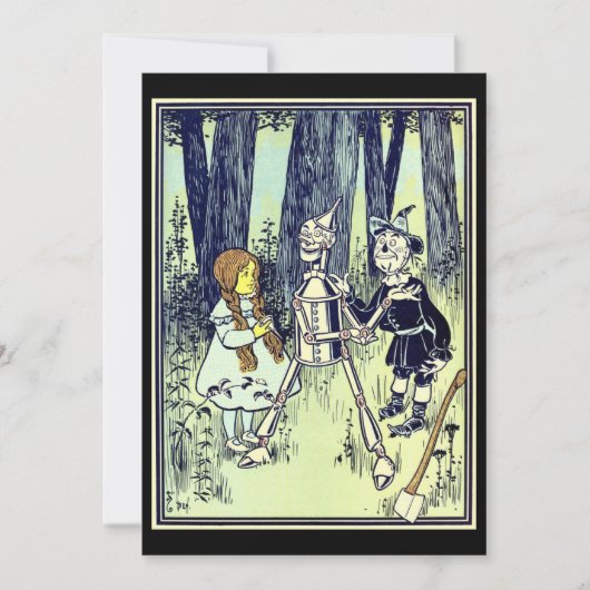 ヴィンテージ魔法使いオズ、ドロシーとティンマンが出会う (正面)