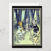 ヴィンテージ魔法使いオズ、ドロシーとティンマンが出会う (正面/裏面)