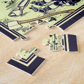 ヴィンテージ魔法使いオズ、ドロシーとティンマンが出会う ジグソーパズル (側面)