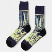 ヴィンテージ魔法使いオズ、ドロシーとティンマンが出会う ソックス (左)