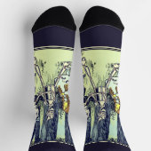 ヴィンテージ魔法使いオズ、ドロシーとティンマンが出会う ソックス (上部)