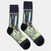 ヴィンテージ魔法使いオズ、ドロシーとティンマンが出会う ソックス (右)