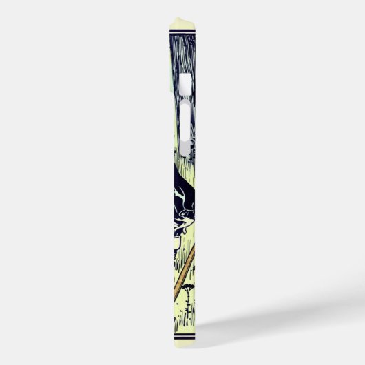 ヴィンテージ魔法使いオズ、ドロシーとティンマンが出会う Case-Mate iPhoneケース (裏面 / 左)