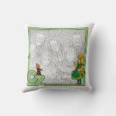 ヴィンテージ魔法使いオズ;ドロシーとトト クッション (裏面)