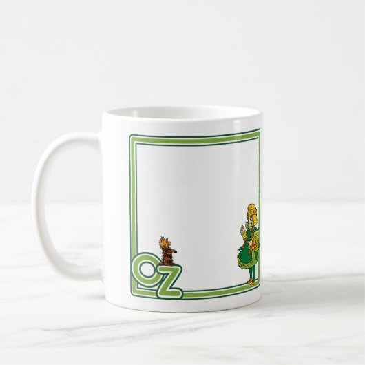 ヴィンテージ魔法使いオズ；ドロシーとトト コーヒーマグカップ (左)