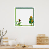 ヴィンテージ魔法使いオズ；ドロシーとトト ポスター (キッチン)