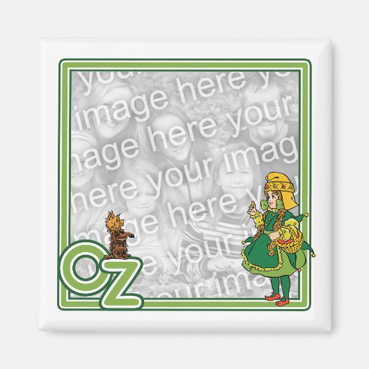 ヴィンテージ魔法使いオズ;ドロシーとトト マグネット (正面)