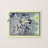 ヴィンテージ魔法使いオズ、ドロシーとマンチキンたち ジグソーパズル (横)