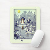 ヴィンテージ魔法使いオズ、ドロシーとマンチキンたち マウスパッド (マウス)
