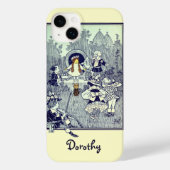 ヴィンテージ魔法使いオズ、ドロシーとマンチキンたち Case-Mate iPhoneケース (裏面)