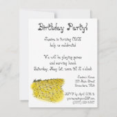 ヴィンテージ魔法使いオズ。ドロシー・ガール・バースデーパーティー 招待状 (裏面)