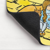 ヴィンテージ魔法使いオズ、ドロシー、トトとライオン マウスパッド (コーナー)