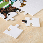 ヴィンテージ魔法使いオズ・ドロシー・トトと大きな手紙 ジグソーパズル (側面)