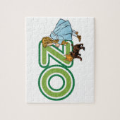 ヴィンテージ魔法使いオズ・ドロシー・トトと大きな手紙 ジグソーパズル (縦)