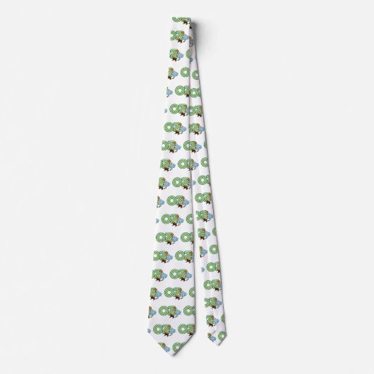 ヴィンテージ魔法使いオズ・ドロシー・トトと大きな手紙 ネクタイ (正面)