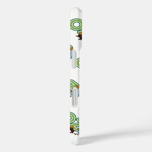 ヴィンテージ魔法使いオズ・ドロシー・トトと大きな手紙 Case-Mate iPhoneケース (裏面 / 右)