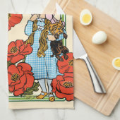 ヴィンテージ魔法使いオズ、ドロシー、トト キッチンタオル (四つ折り)