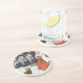 ヴィンテージ魔法使いオズ・ドロシー・トト・グリンダ・マンチキンズ コースター (側面)