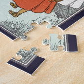 ヴィンテージ魔法使いオズ・ドロシー・トト・グリンダ・マンチキンズ ジグソーパズル (側面)