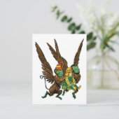 ヴィンテージ魔法使いオズ、ドロシー、邪悪なサル飛んでいる (スタンド正面)