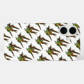 ヴィンテージ魔法使いオズ、ドロシー、邪悪なサル飛んでいる Case-Mate iPhoneケース (裏面 (横))