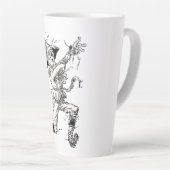 ヴィンテージ魔法使いオズ・フェアリー・テイルズ、かかし カフェラテマグ (右アングル)