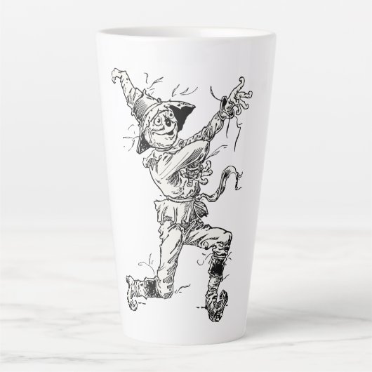 ヴィンテージ魔法使いオズ・フェアリー・テイルズ、かかし カフェラテマグ (正面)