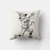 ヴィンテージ魔法使いオズ・フェアリー・テイルズ、かかし クッション (裏面)