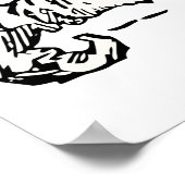 ヴィンテージ魔法使いオズ・フェアリー・テイルズ、かかし ポスター (角)