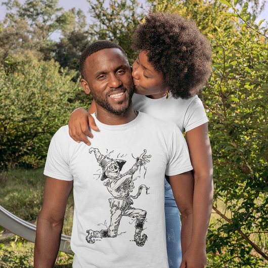 ヴィンテージ魔法使いオズ・フェアリー・テイルズ、かかし Tシャツ