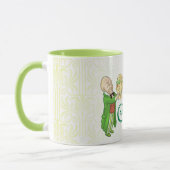 ヴィンテージ魔法使いオズ マグカップ (左)