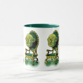 ヴィンテージ魔法使いオズ、不機嫌な魔法使いエメラルド玉座 マグカップ (中央)