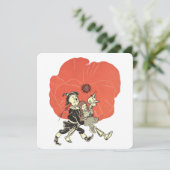 ヴィンテージ魔法使いドロシーとポピーな花 (スタンド正面)