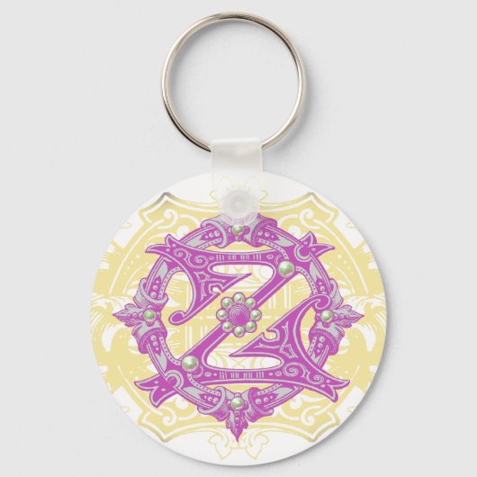 ヴィンテージ魔法使い キーホルダー (正面)