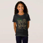 ヴィンテージ魔法省グラフィック Tシャツ (正面フル)