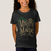 ヴィンテージ魔法省グラフィック Tシャツ (正面)
