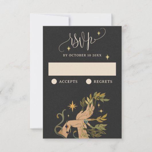 ヴィンテージ魔法童話 出欠カード (正面)