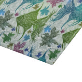 ヴィンテージ魚のパターン カッティングボード (角)