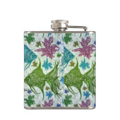 ヴィンテージ魚のパターン フラスク (裏面)