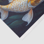 ヴィンテージ魚のフローラ切り離し 薄葉紙 (詳細)