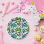 ヴィンテージ魚の柄 ペーパープレート (パーティー)