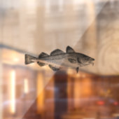 ヴィンテージ魚介類 – 大西洋タラ ウィンドウサイン (シート2)